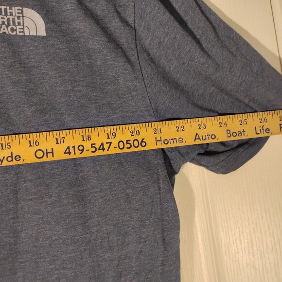 The North Face tshirt mens L Large blue truck camping graphic tee short sleeve - Picture 5 of 8